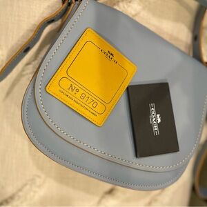 🆕 Chic Coach Designer Leather Crossbody Bag